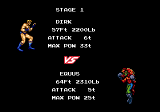 Fighting Masters screenshot 3 for Sega Mega Drive